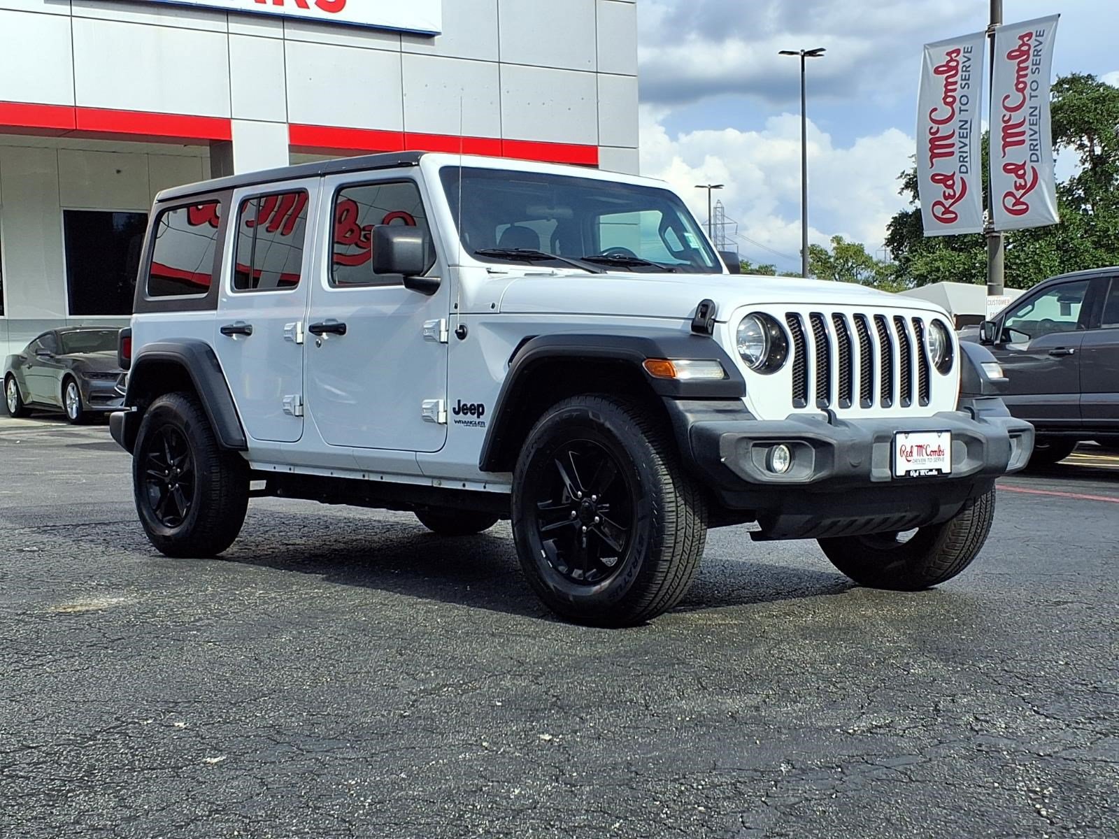 Used 2020 Jeep Wrangler Unlimited Sport AWD/4WD image 4