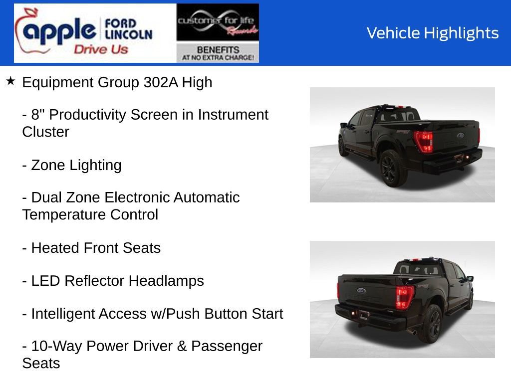 Certified 2023 Ford F150 XLT w/ Equipment Group 302A High image 6