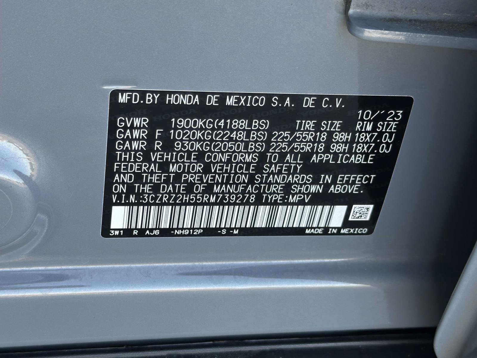 Used 2024 Honda HR-V Sport image 25
