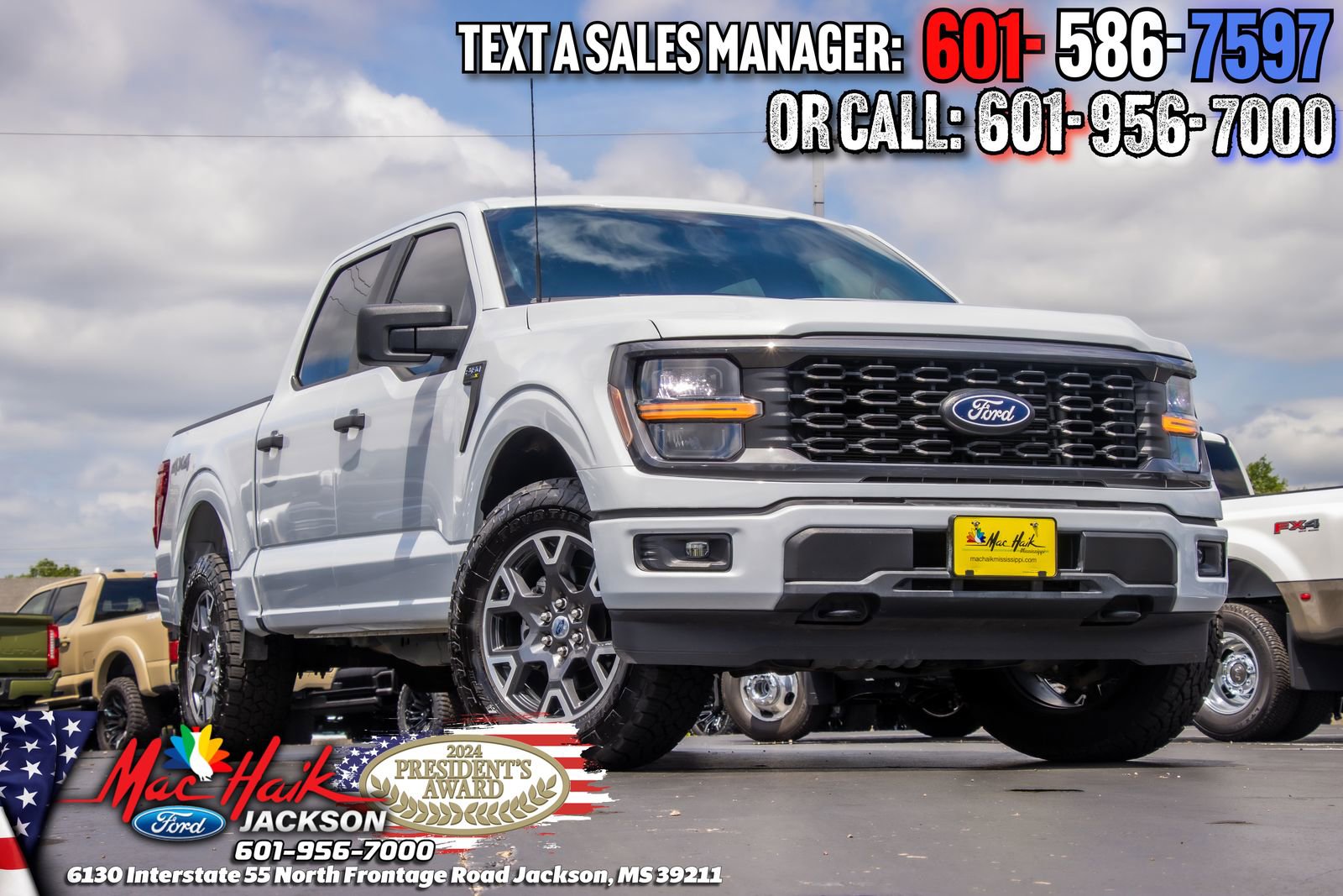 Certified 2025 Ford F150 STX w/ Equipment Group 200A AWD/4WD image 1