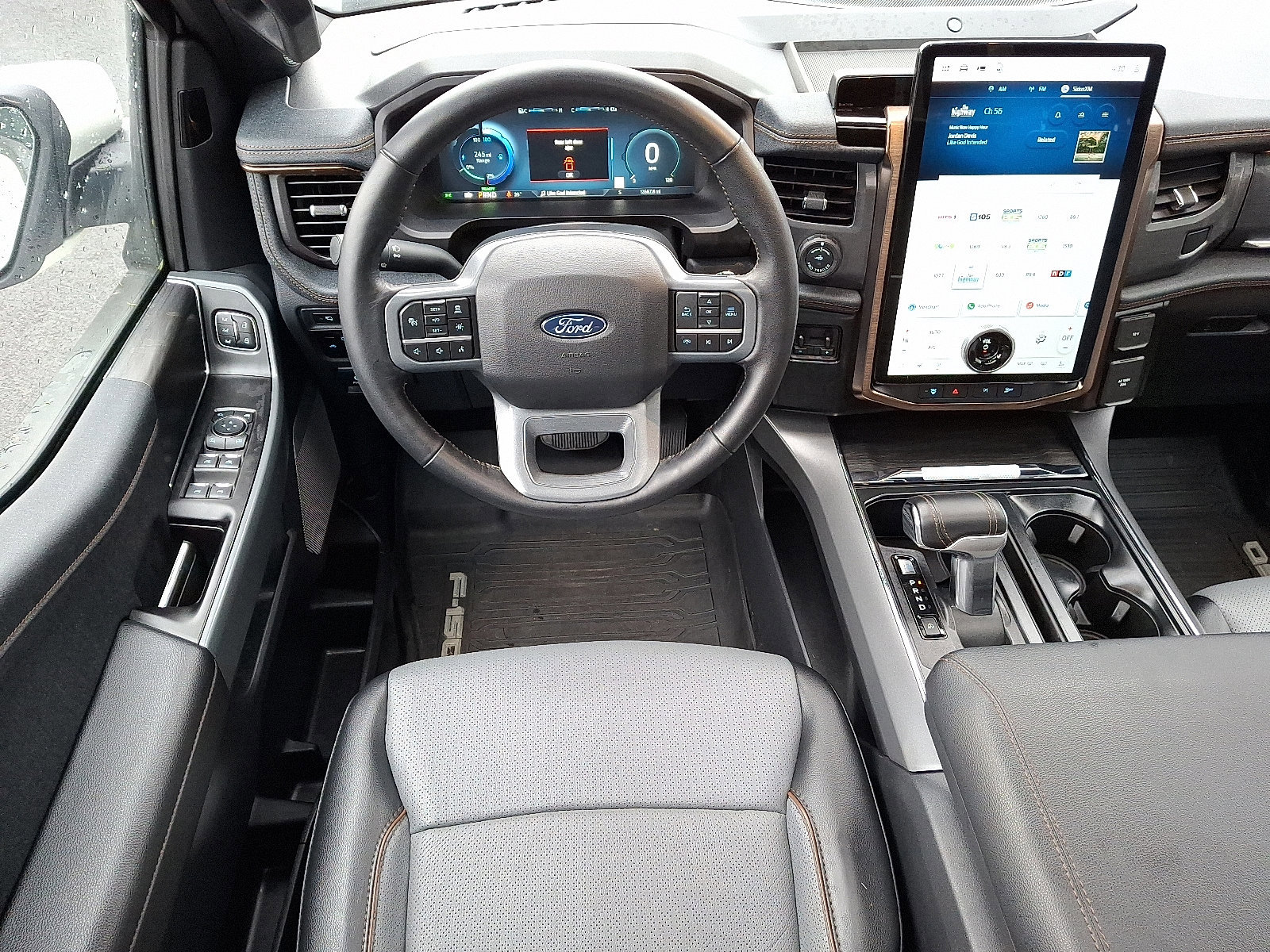 Certified 2024 Ford F150 Lightning Lariat w/ Max Trailer Tow Package image 12