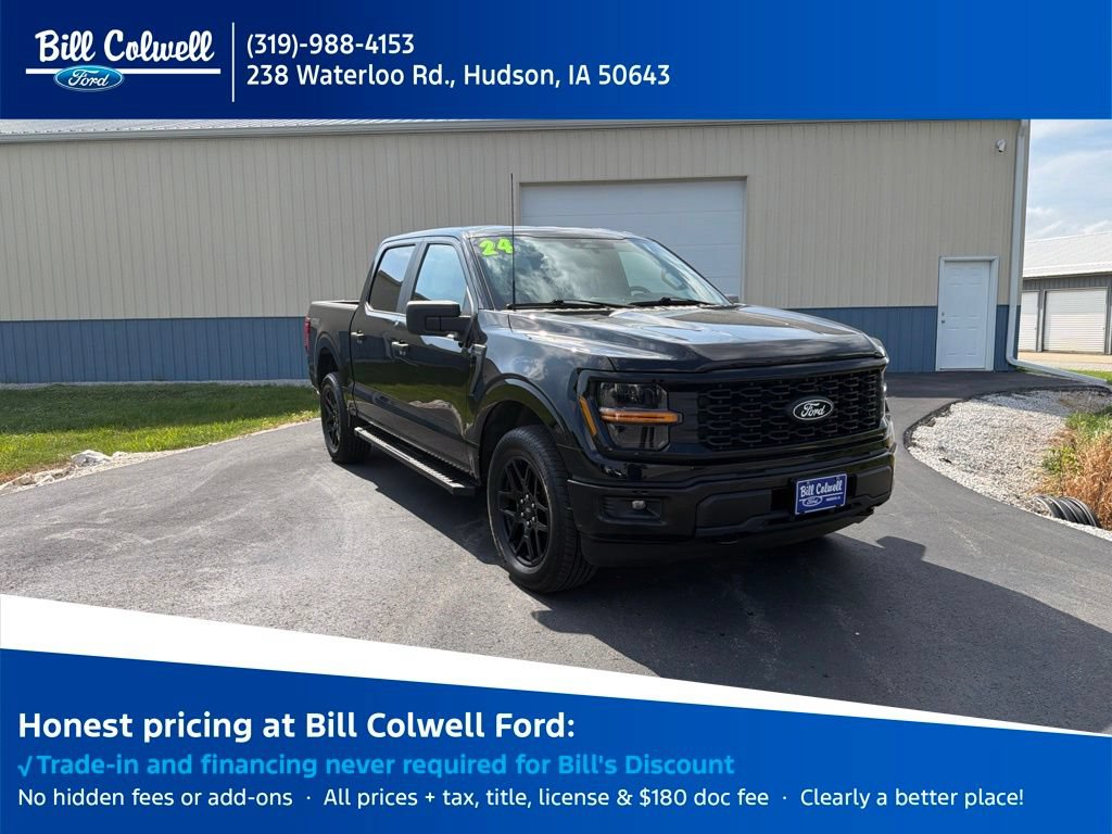 Certified 2024 Ford F150 STX w/ STX Black Appearance Package AWD/4WD image 1