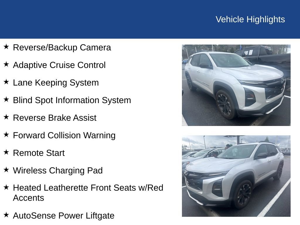 Used 2025 Chevrolet Equinox RS image 4