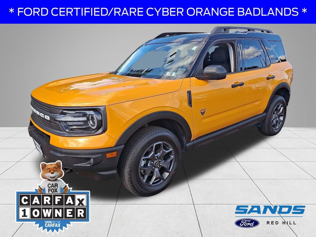 Certified 2021 Ford Bronco Sport Badlands