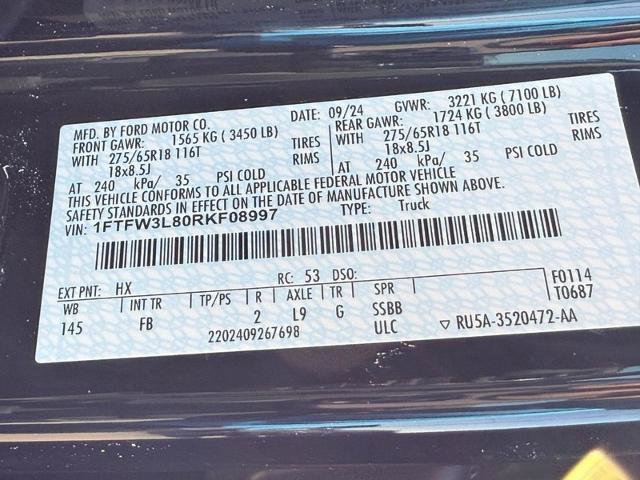 Certified 2024 Ford F150 XLT w/ Equipment Group 302A MID AWD/4WD image 27