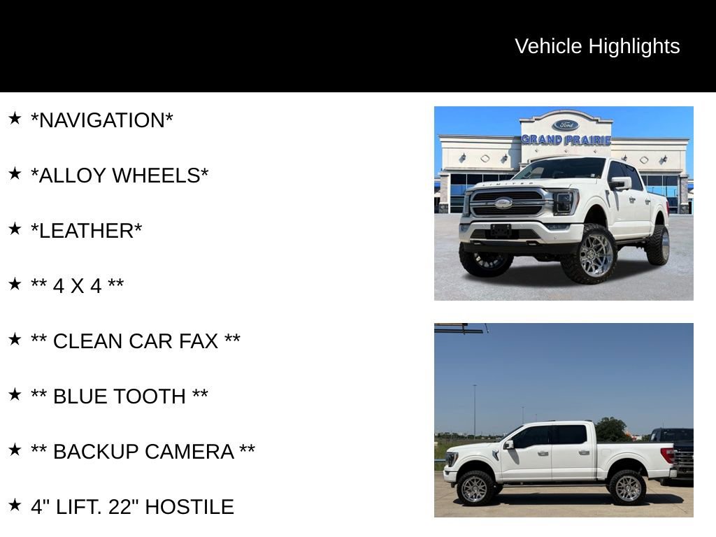 Certified 2021 Ford F150 Limited AWD/4WD image 4
