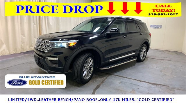 Certified 2022 Ford Explorer Limited w/ Equipment Group 301A