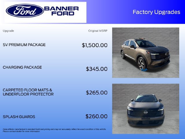Used 2025 Nissan Kicks SV w/ SV Premium Package FWD image 4