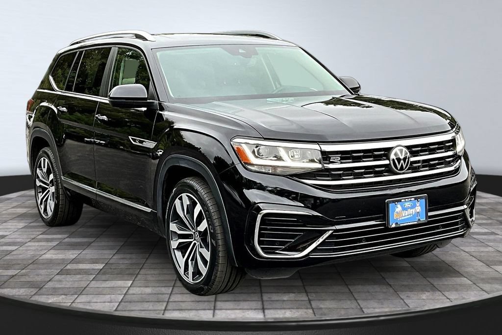 Used 2021 Volkswagen Atlas SEL R-Line w/ MDO Package (Bench Seat)