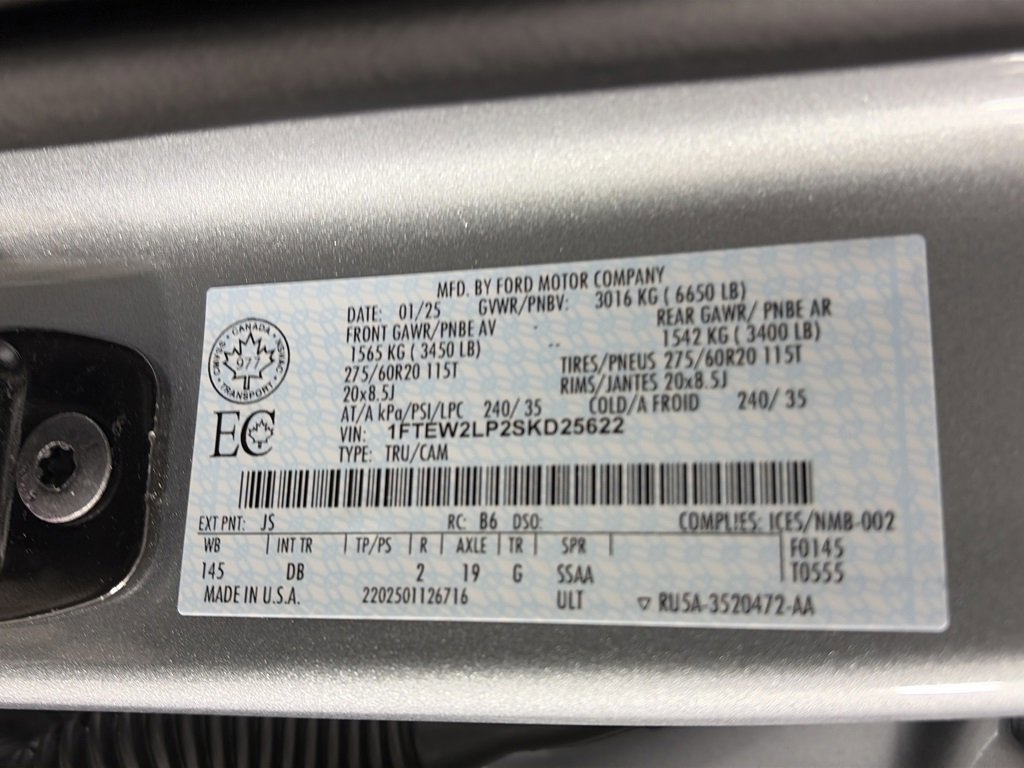 Certified 2025 Ford F150 STX w/ Equipment Group 200A Standard image 9