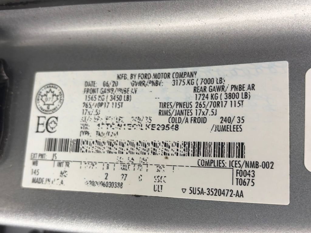 Certified 2020 Ford F150 XLT w/ Trailer Tow Package image 9