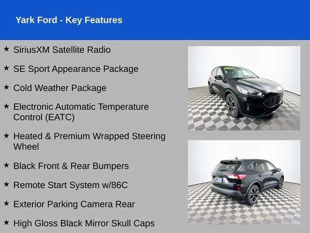 Certified 2022 Ford Escape SE w/ SE Sport Appearance Package image 10