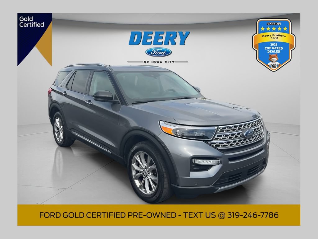 Certified 2023 Ford Explorer Limited w/ Limited Technology Package AWD/4WD video 1