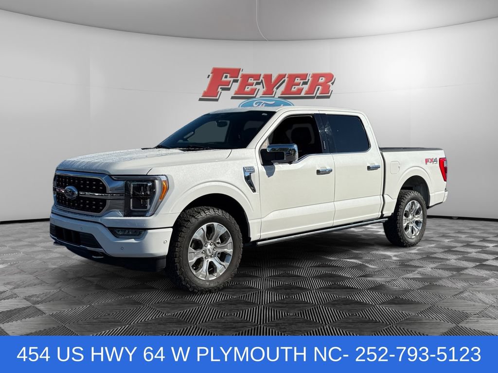 Certified 2022 Ford F150 Platinum w/ Equipment Group 701A High AWD/4WD image 1