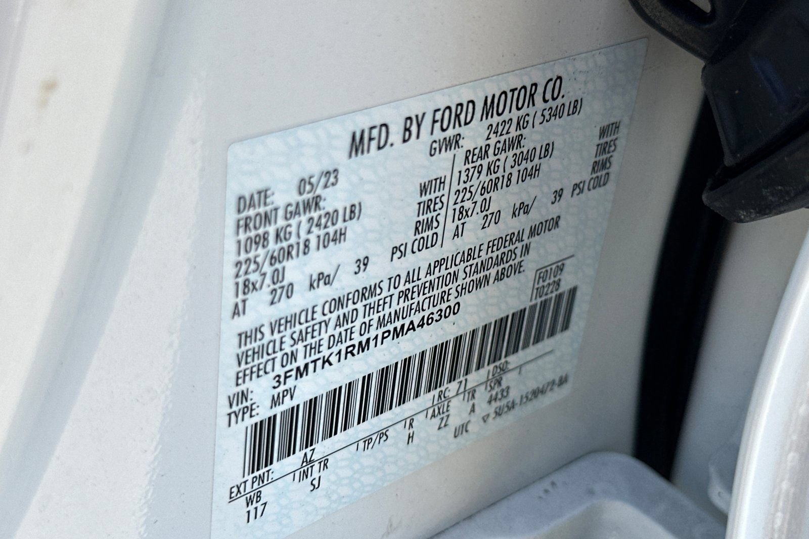 Certified 2023 Ford Mustang Mach-E Select RWD image 32