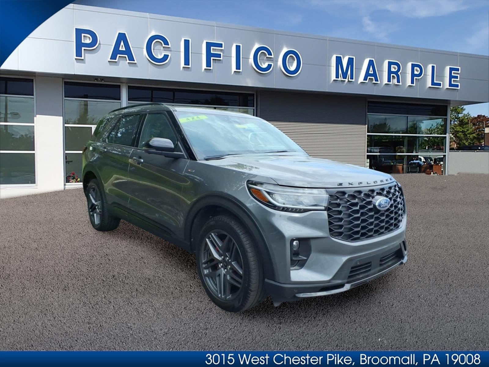 Certified 2025 Ford Explorer ST-Line w/ ST-Line Street Pack AWD/4WD image 1