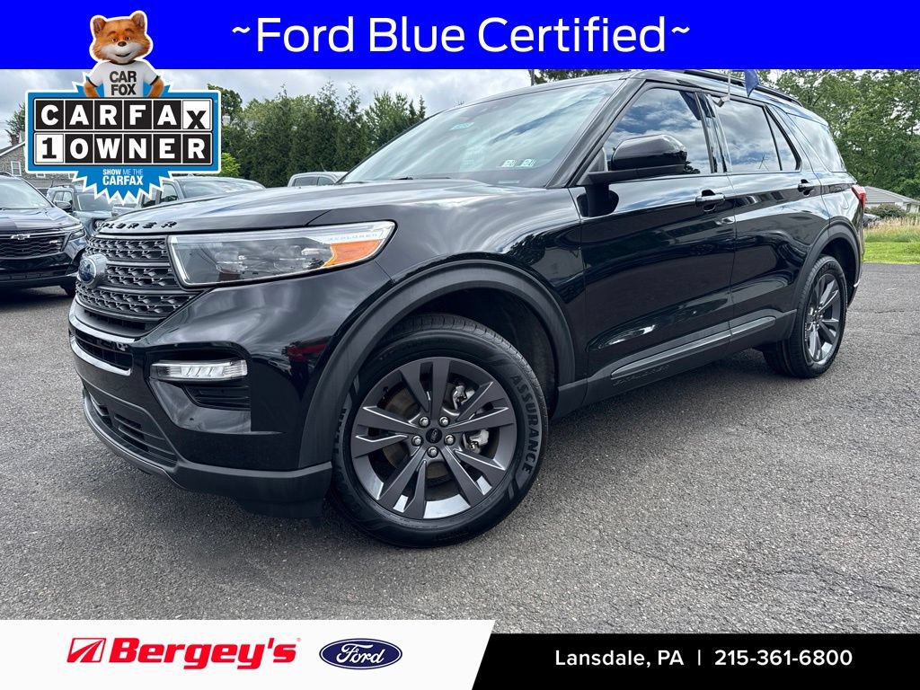 Certified 2023 Ford Explorer XLT w/ Equipment Group 202A