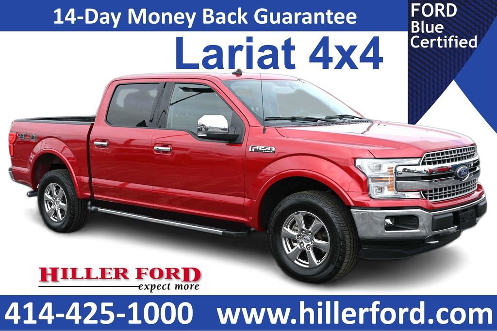 Certified 2020 Ford F150 Lariat w/ Equipment Group 502A Luxury
