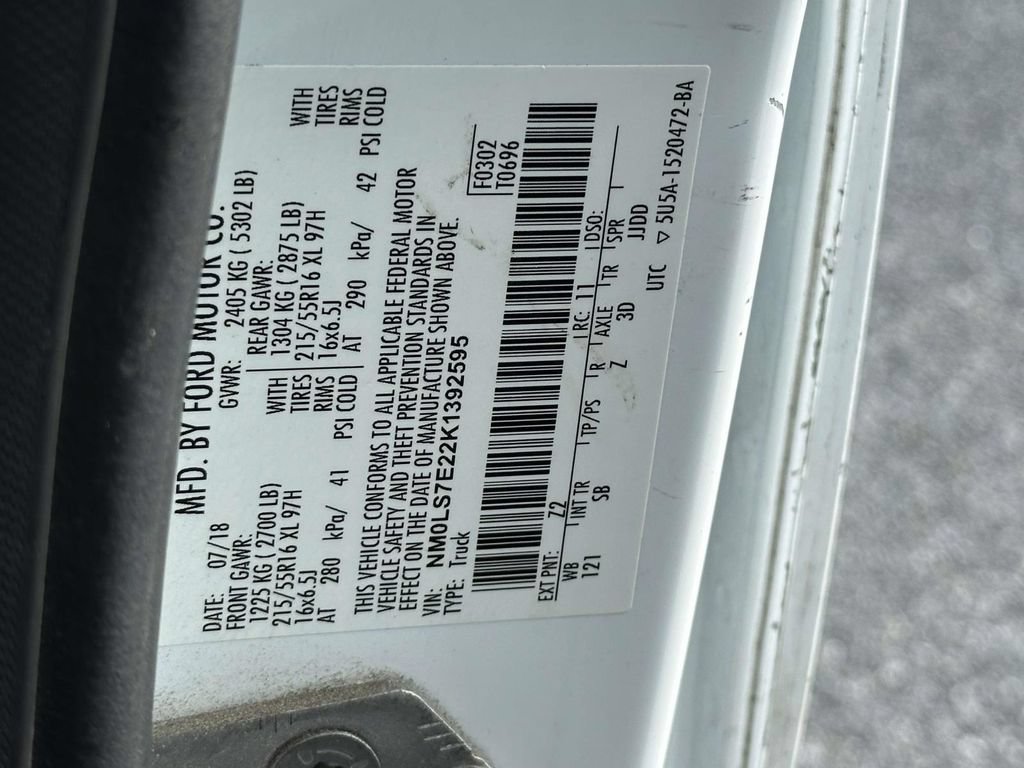 Certified 2019 Ford Transit Connect XL FWD image 12