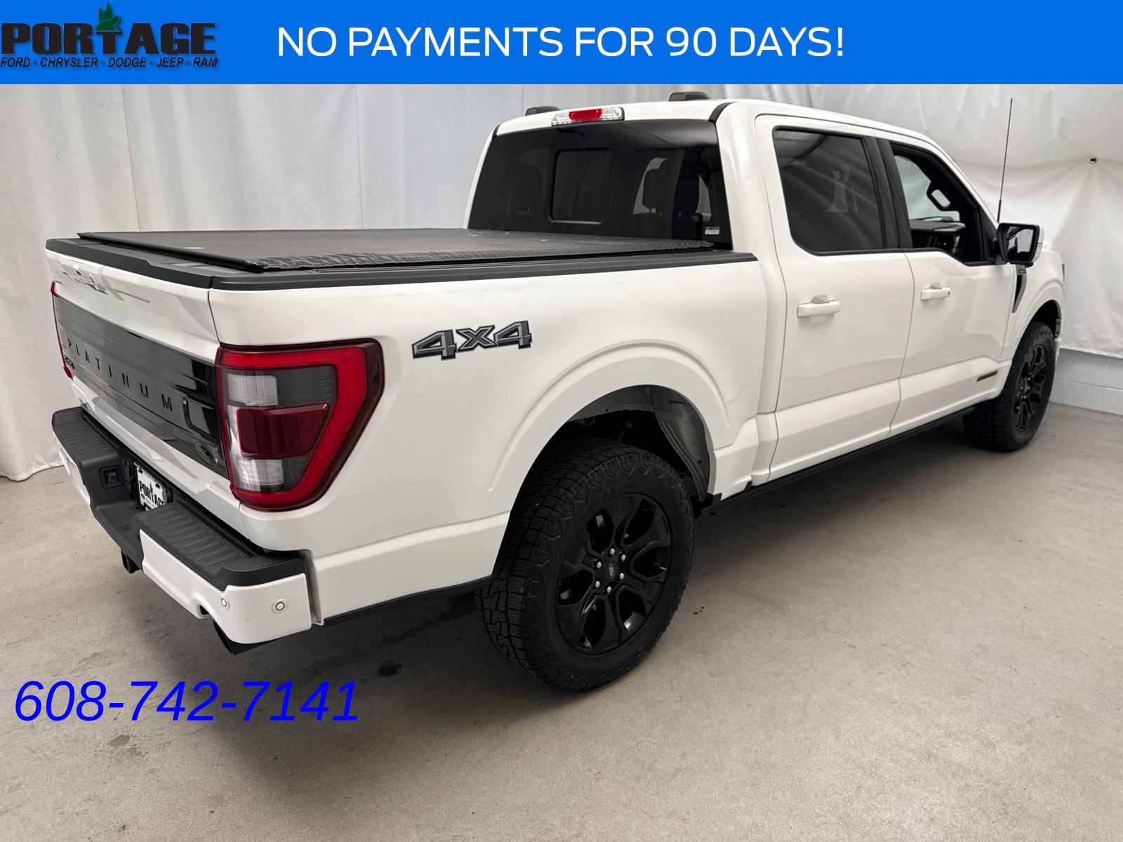Certified 2023 Ford F150 Platinum w/ Equipment Group 701A High AWD/4WD image 3