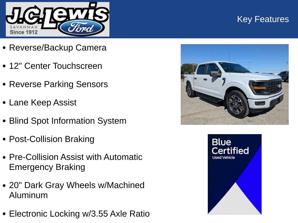 Certified 2025 Ford F150 STX w/ Equipment Group 200A image 25