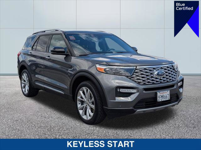 Certified 2023 Ford Explorer Platinum w/ Technology Package AWD/4WD image 1