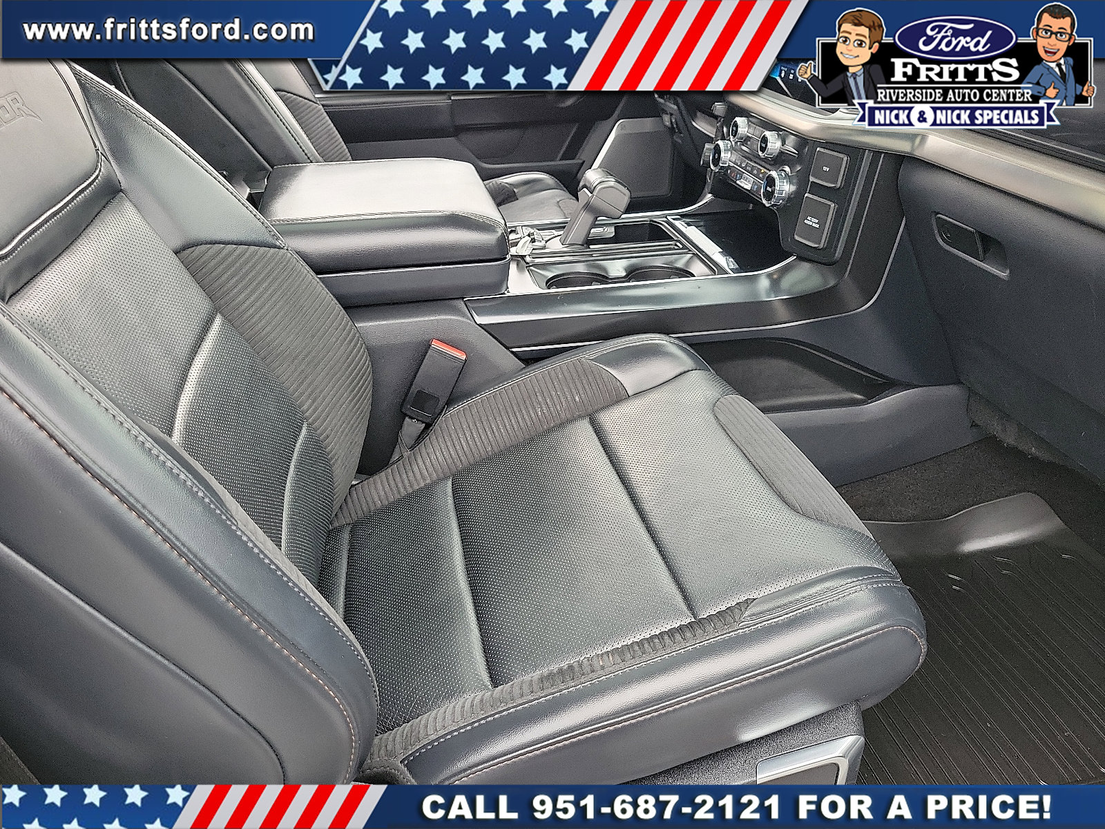 Certified 2022 Ford F150 Raptor w/ Equipment Group 801A High image 16