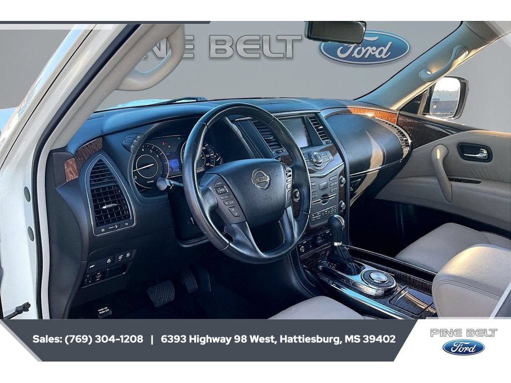 Used 2019 Nissan Armada Platinum w/ Captain's Chairs Package RWD image 12