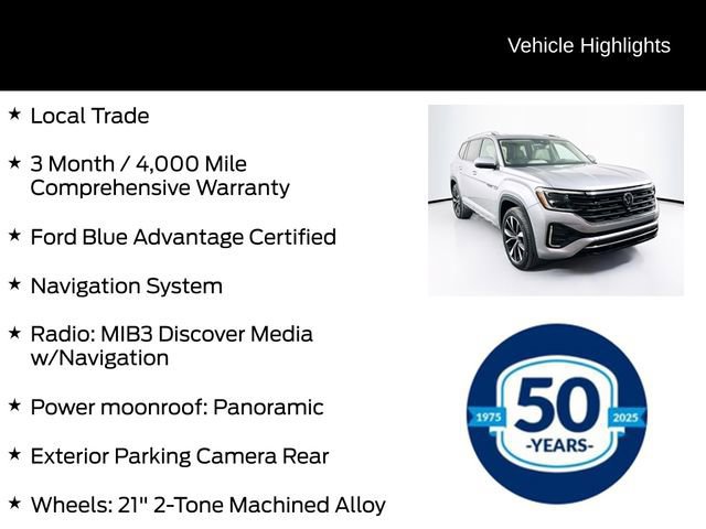 Used 2024 Volkswagen Atlas SEL Premium R-Line image 11