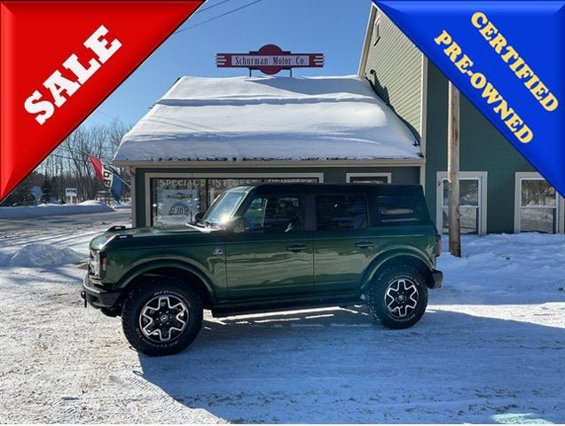 Certified 2022 Ford Bronco Outer Banks