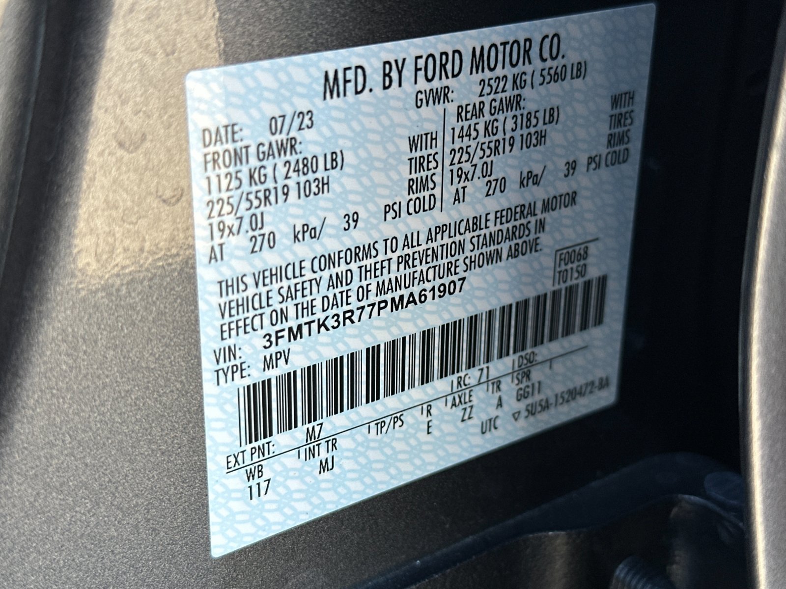 Certified 2023 Ford Mustang Mach-E Premium RWD image 43
