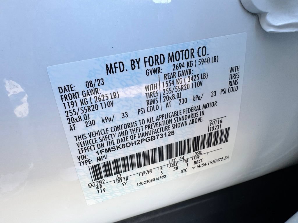 Certified 2023 Ford Explorer XLT w/ Equipment Group 202A AWD/4WD image 50