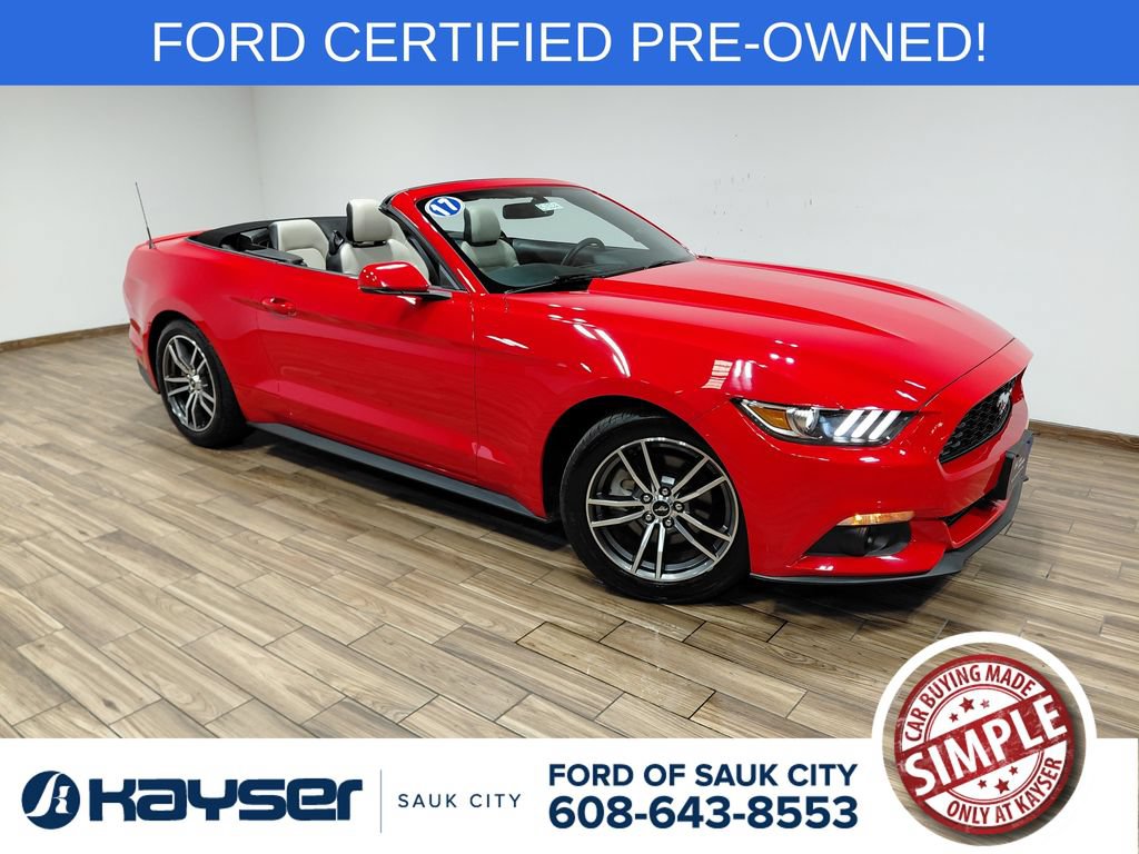 Certified 2017 Ford Mustang Premium RWD image 1