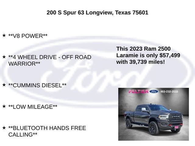 Used 2023 RAM 2500 Laramie AWD/4WD image 10
