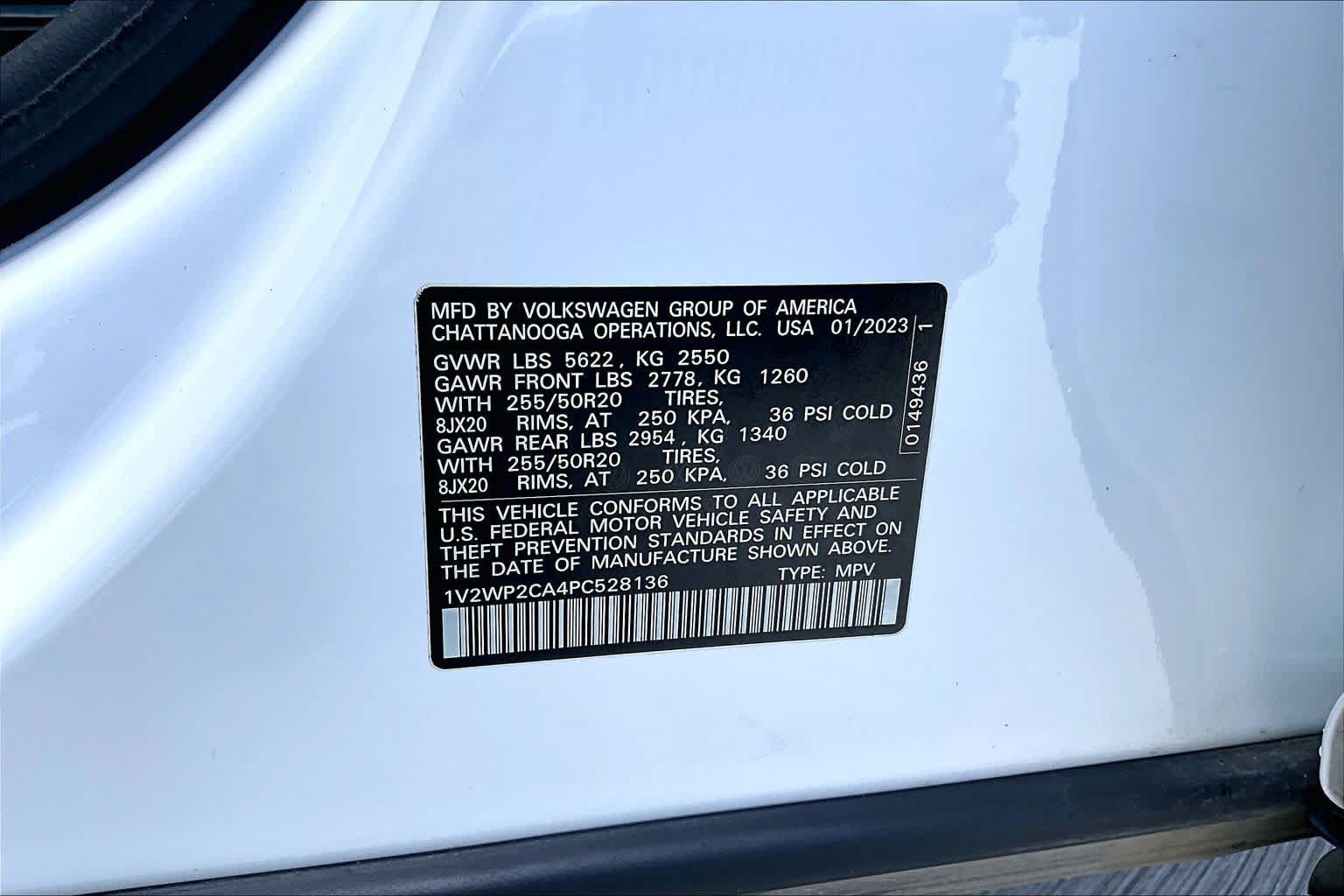 Used 2023 Volkswagen Atlas SE FWD image 34