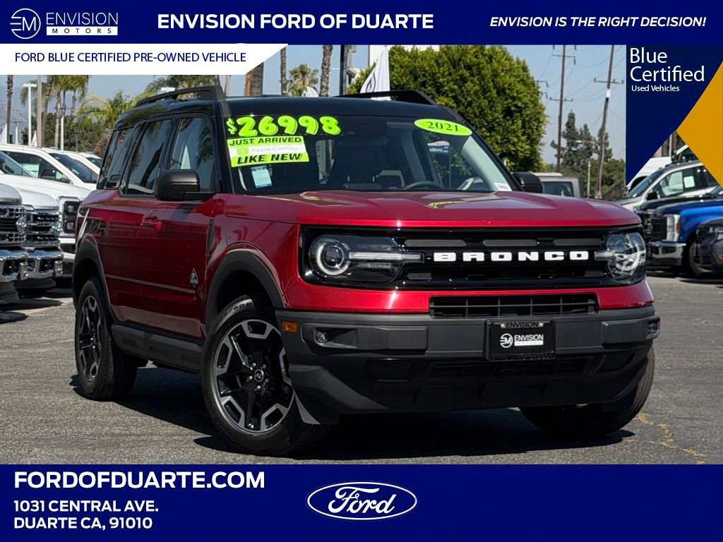 Certified 2021 Ford Bronco Sport Outer Banks