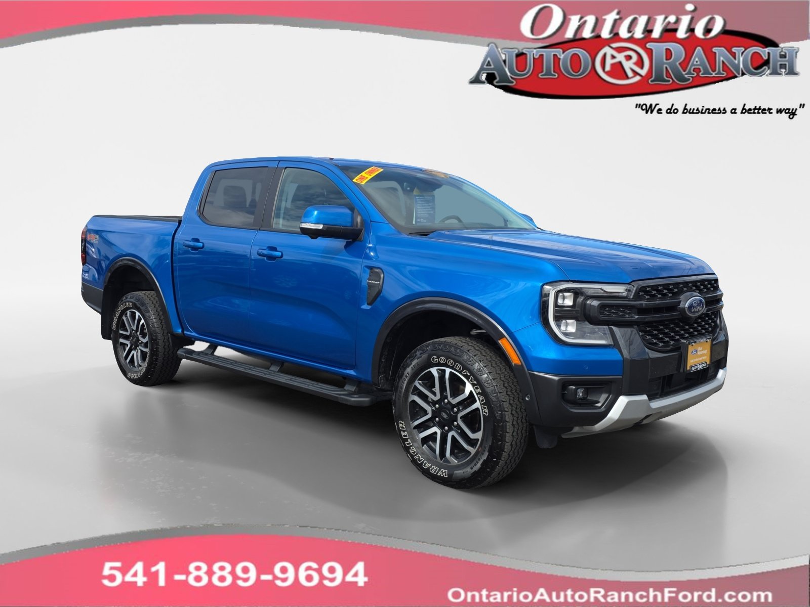 Certified 2024 Ford Ranger Lariat w/ FX4 Off-Road Package AWD/4WD image 1