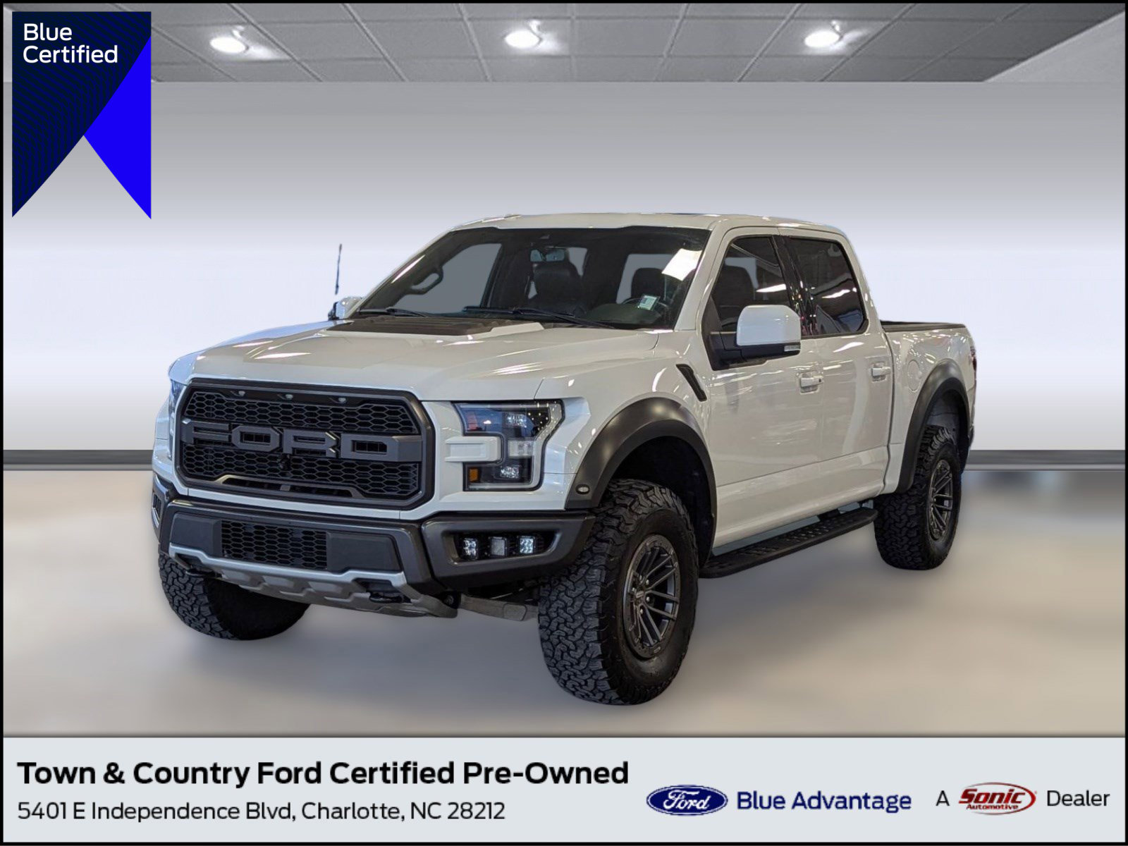 Certified 2020 Ford F150 Raptor w/ Equipment Group 802A Luxury
