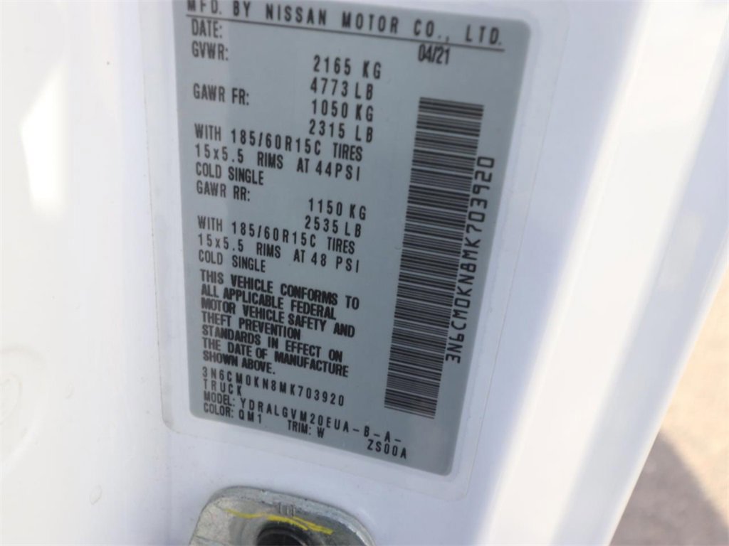 Used 2021 Nissan NV200 SV image 22