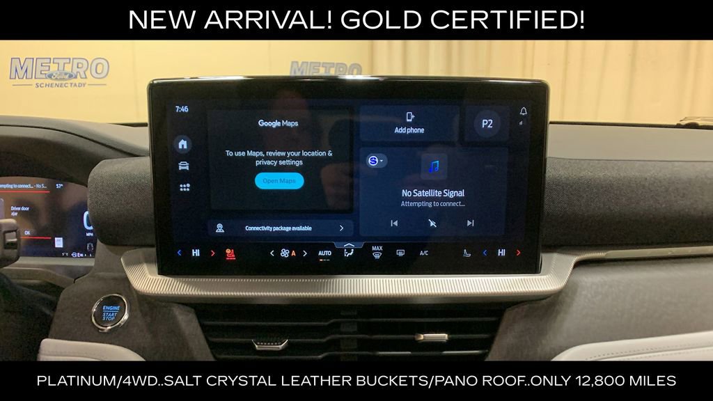 Certified 2025 Ford Explorer Platinum w/ LUX Leather Package AWD/4WD image 44