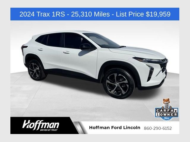 Used 2024 Chevrolet Trax RS w/ Driver Confidence Package