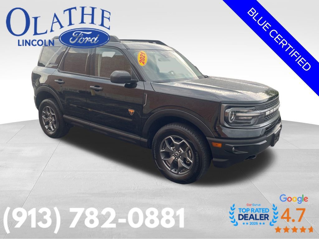 Certified 2021 Ford Bronco Sport Badlands