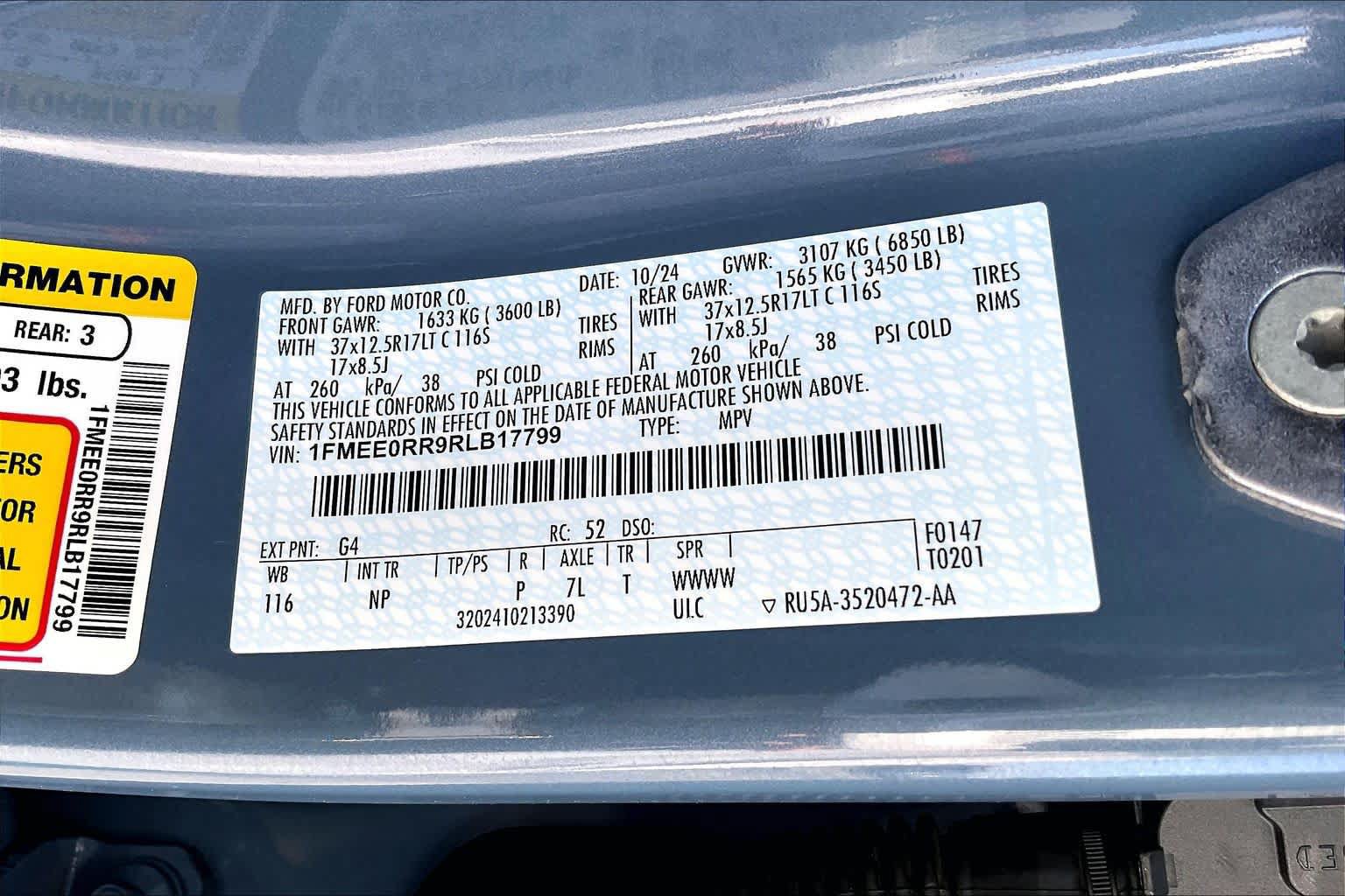 Certified 2024 Ford Bronco Raptor AWD/4WD image 32