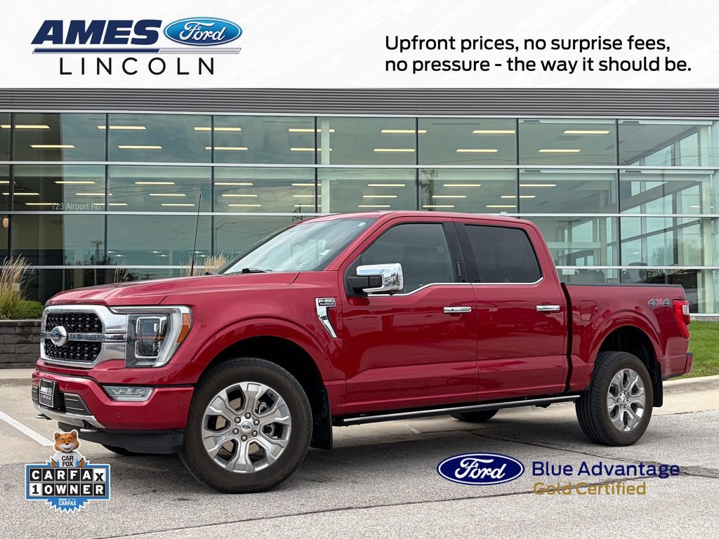 Certified 2022 Ford F150 Platinum w/ Equipment Group 701A High