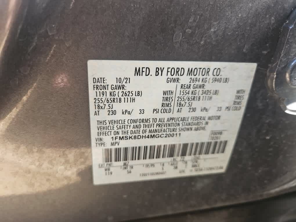 Certified 2021 Ford Explorer XLT w/ Equipment Group 202A AWD/4WD image 21
