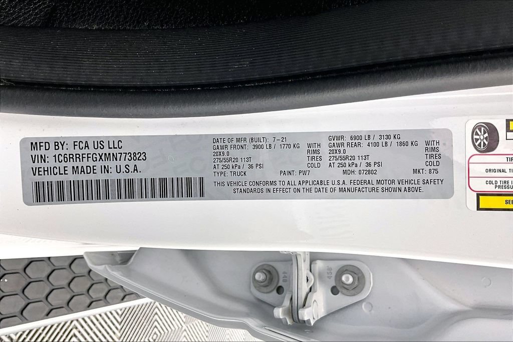 Used 2021 RAM 1500 Big Horn AWD/4WD image 35