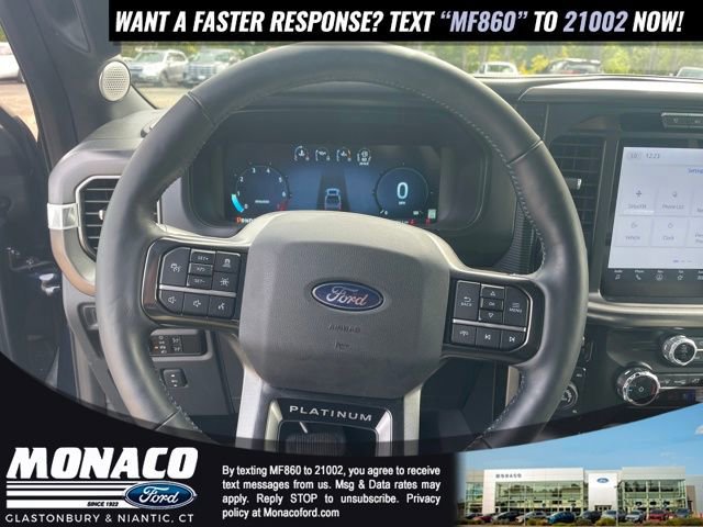 Certified 2024 Ford F150 Platinum w/ Equipment Group 702A High image 19