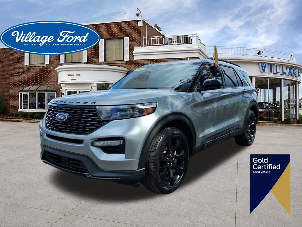 Certified 2024 Ford Explorer ST-Line w/ Class IV Trailer Tow Package