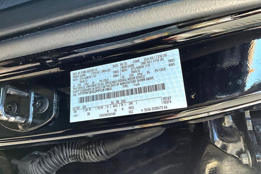 Certified 2023 Ford F150 Platinum w/ Equipment Group 701A High image 32