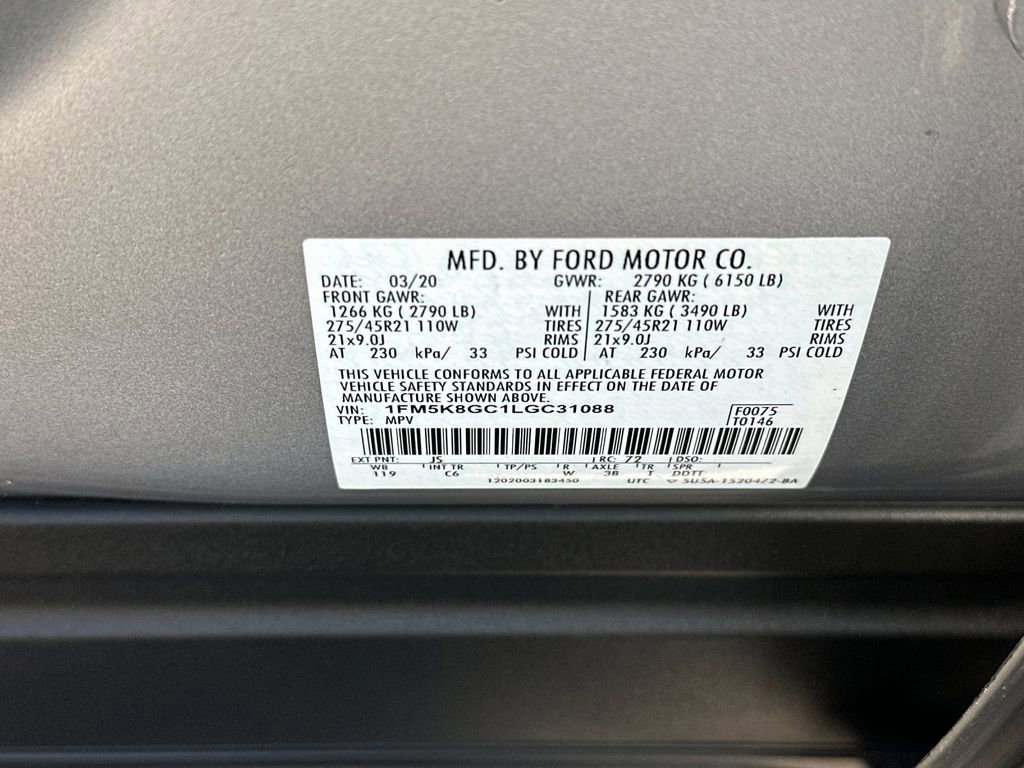 Certified 2020 Ford Explorer ST w/ ST Street Pack image 30